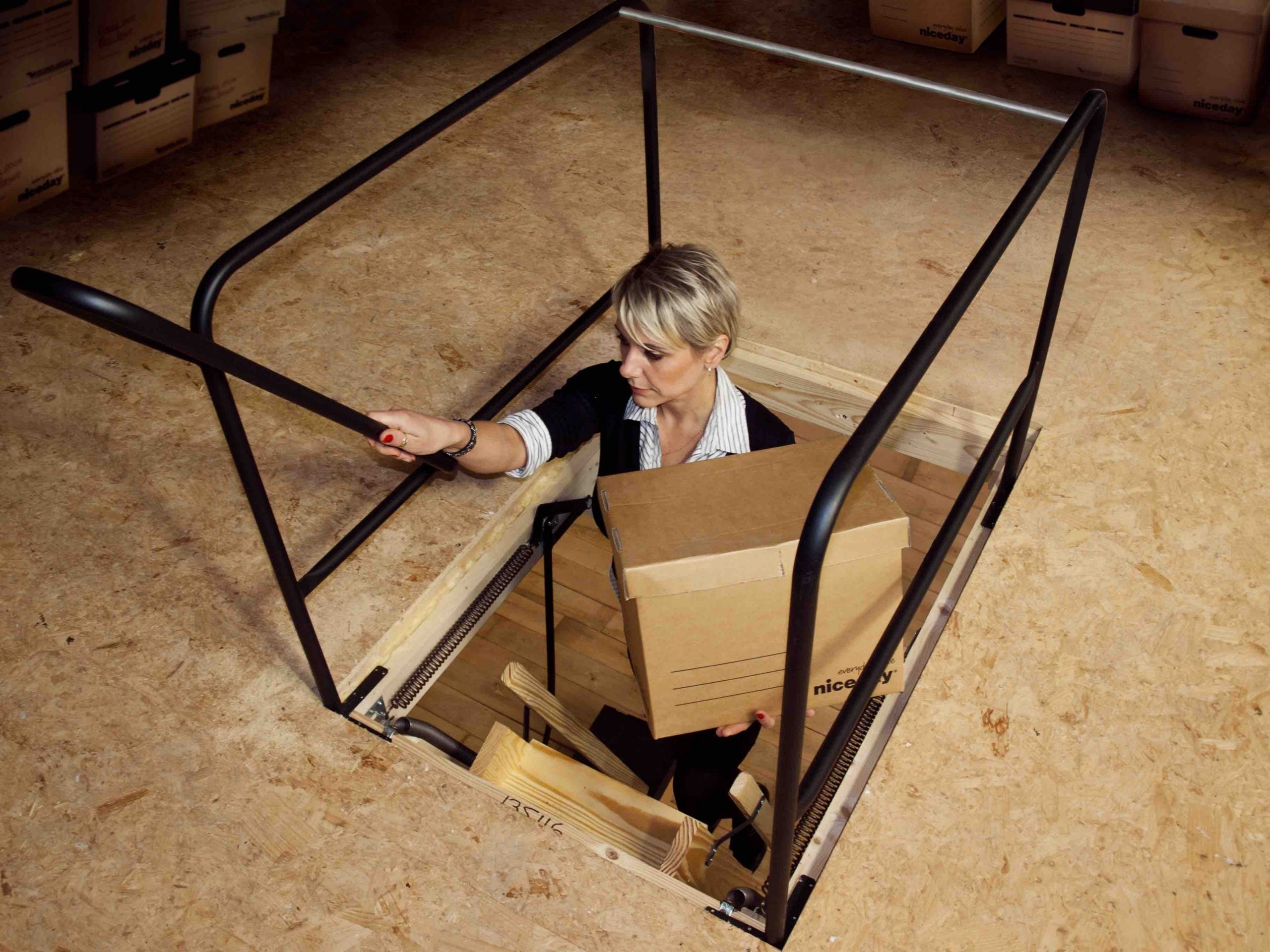 Stira Deluxe Attic Safety Balustrade 1250 x 650 x 900 - Supply Only - Image 2