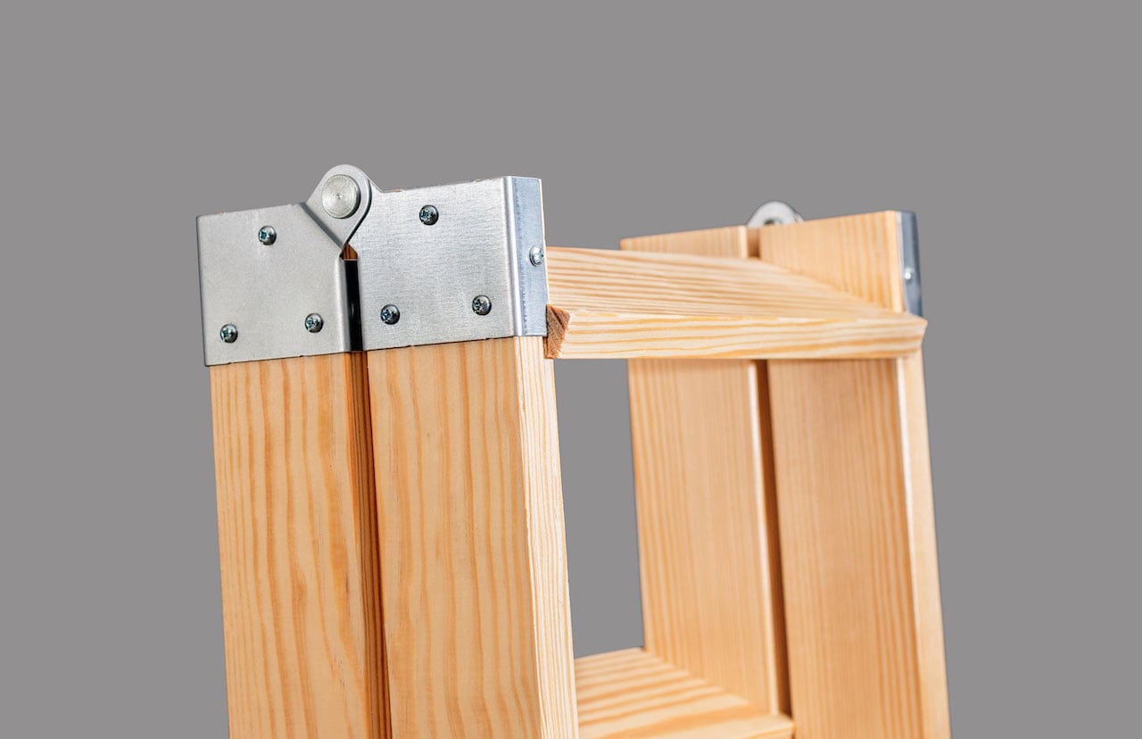 wraparound hinge for stira attic stairs