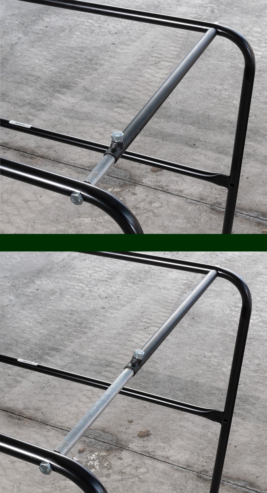 Attic safety balustrade