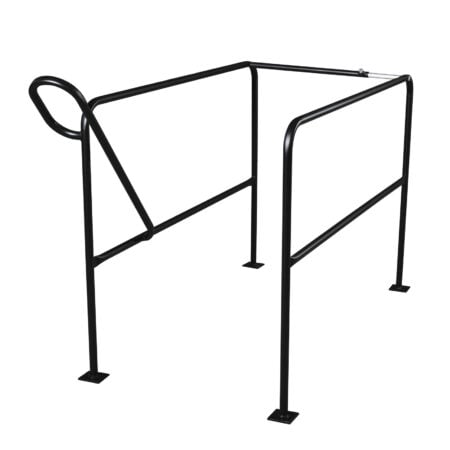 Attic safety balustrade