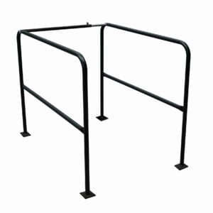 Attic safety balustrade