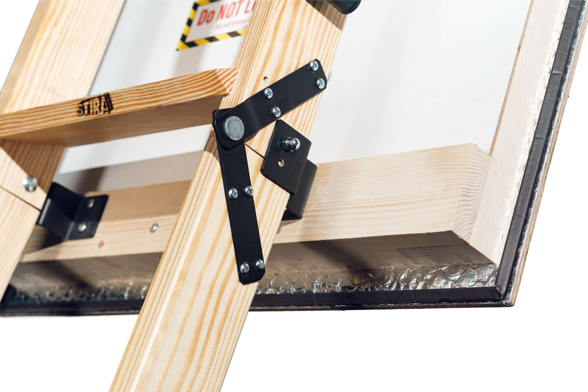Stira Cosy+ timber folding loft ladder