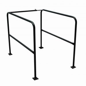 Attic safety balustrade